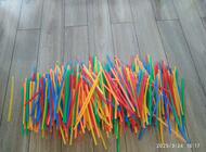 Grajewo ogłoszenia: Sprzedam klocki słomki plastikowe, stan bardzo dobry - zdjęcie